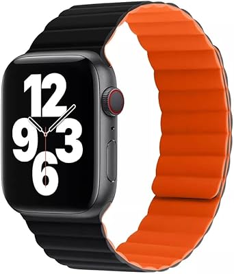 Dado silicone magnetic watch bracelet compatible with Apple Watch.. DIAYTAR NIGERIA: Transforming how Nigerians shop with our vast selection and nationwide delivery.
