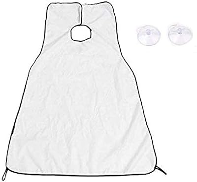 Catabase-shaped bathrobe in the shape of a apron to shave beard and mustache hair with suction cup.. Transform how you shop with DIAYTAR NIGERIA's vast selection and budget-friendly delivery options.