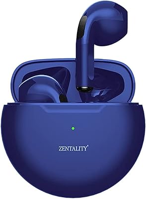 Super mini budget headphones E25 True Wireless with long -term battery and 5 hours of autonomy in conversation, blue.. DIAYTAR NIGERIA: Your trusted e-commerce partner with extensive product choices and affordable delivery.