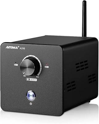 Aiyima A08 Update to A200 TPA3255 Power amplifier 400W Hifi Class D Class Digital Audio Stereo 2 channels Bluetooth 5.0 Aptx-HD support for Home Cinema with loudspeakers.. Your ideal shopping partner, DIAYTAR NIGERIA offers extensive variety with reliable nationwide shipping.