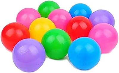 A batch of 100 colorful plastic balls for the game.. DIAYTAR NIGERIA: Nigeria's answer to affordable online shopping with reliable 5-8 day delivery guarantee.