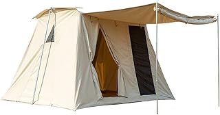 Cabin for family camping tents for 5 to 8 people with transport bag, cotton canvas tent for family travel, hiking, picnic and party.. DIAYTAR NIGERIA: Where countless products meet affordable prices and reliable nationwide shipping.