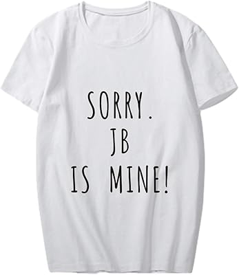 Got7 party t-shirt about the same frightening letter, European and American clothing with short sleeves, Korean version (JB white, pure cotton t).. DIAYTAR NIGERIA bridges the gap between desire and affordability with nationwide delivery in under 8 days.