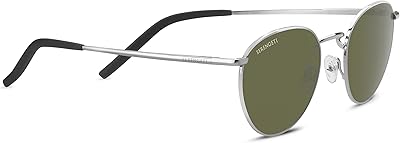Round sunglasses Hummel 8927 Sea Silver shiny glasses.. DIAYTAR NIGERIA: Where convenience meets affordability with delivery across Nigeria in under 8 days.