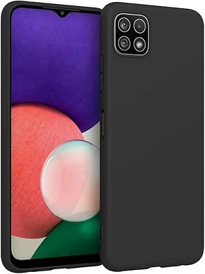 Zobitek flexible tpu and silicone flexible rear shell for Samsung Galaxy A22 5G, matt black.. Your shopping needs fulfilled through DIAYTAR NIGERIA's extensive selection and nationwide delivery.