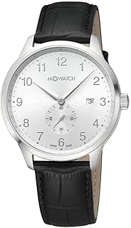 Watch for men M+Watch of Mondaine, Swiss manufacturing, WBB.60210.LB, leather, 42 mm, silver color, silver, 42 mm, bracelet.. Experience shopping satisfaction with DIAYTAR NIGERIA's vast selection and nationwide delivery service.