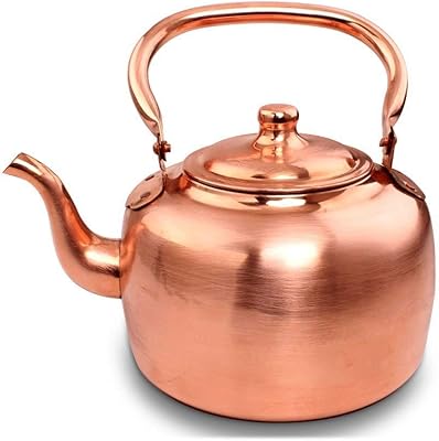 A lasting and beautiful copper teapot, pure copper teapot, copper pot, large capacity pot, soup, copper pot, copper pot, thick... DIAYTAR NIGERIA makes quality accessible with our affordable prices and dependable delivery service.