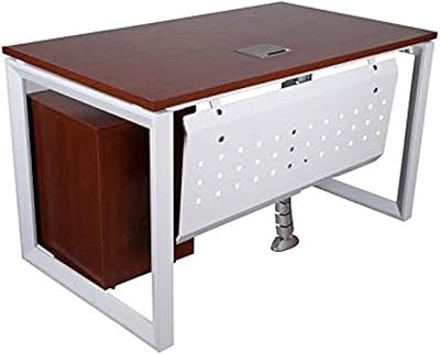 Modern workstation Mahmayee de Form 136-12 Apple Cherry - Melamine on MDF.. DIAYTAR Nigeria delivers happiness in 5–8 days, no matter what you buy.