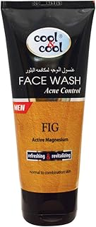 Cool & Cool Acne Control for Men Face Cleaning | Natural fig extracts, reduces acne and gently cleanses skin, 30 ml.. Your digital shopping companion, DIAYTAR NIGERIA offers unmatched value with nationwide shipping.