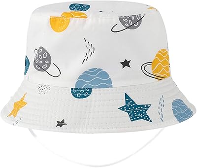 Sun Hat for children Boy girl upf 50+ Summer sun protection for children beach hat on large edge bucket of bucket adjustable for infants and toddlers, one size.. No stress, just speed — DIAYTAR Nigeria ships in days.