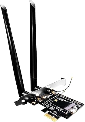 Glotrender Wireless M.2 -wireless accessory adapter with SMA antenna for key.. DIAYTAR NIGERIA: Where every shopping need is met with affordable prices and timely delivery.
