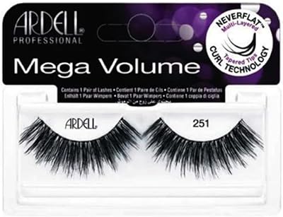 Ardell lashes 3d mega volume 251.. Shop easy, pay less, get it fast — with DIAYTAR Nigeria.