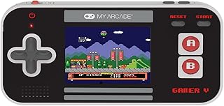 My Arcade Gamer V Classic-Red: Portable game system with 220 games, 2.5-inch color screen, pocket format (DGUN-3911).. With DIAYTAR Nigeria, you can browse through thousands of items at the best prices. Place your order today and receive it in less than a week.