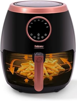 Balzano 5.6 L/XXL air fryer with Rapid Air technology, 10 predefined programs, digital control panel, 1800 W, plastic, AF716, Rose Collection.. DIAYTAR Nigeria combines variety, affordability, and speed — making your online shopping experience not only enjoyable but also cost-effective.