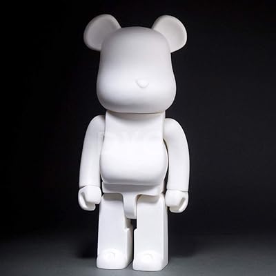 Bearbrick series CQ figurine graffiti Bearbrick 28 cm - Pure white - Bedroom decoration.. More than a store — DIAYTAR Nigeria is your shopping partner.