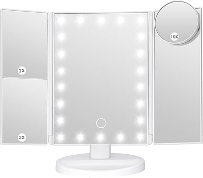 Leewent makeup mirror with light mirrors lights with brightness.. DIAYTAR NIGERIA brings a world of products to your fingertips with affordable prices and quick delivery.