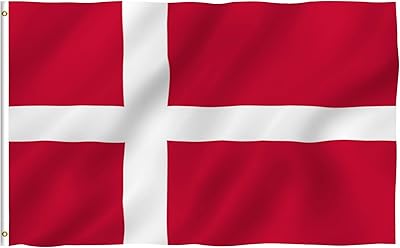 Only the Danish Fly Breeze flag, size 3 x 5 feet - Bright colors and resistant to discoloration and UV rays - Tissue and double sewing header - Danish national flags in polyester with 3 x 5 feet copper eyelets.. DIAYTAR NIGERIA combines affordability with convenience, delivering your purchases within 5-8 days.