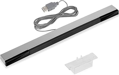 Nevery Bar USB Wii Sinister Dolphin Bar, Wii infrared motion sensor bar for Nintendo Wii/Wii U Compatible with PC.. DIAYTAR NIGERIA: Bridging the gap between consumers and quality products with affordable nationwide shipping.