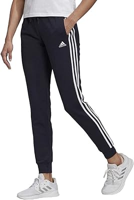 Essentials French Terry Jogging Pants with 3 -bands for women.. DIAYTAR NIGERIA: Bridging the gap between consumers and quality products with affordable nationwide shipping.