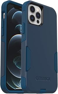 Coque otterbox commuter series pour iphone 12 et pro - bespoke way (blazer blue/stormy seas) (77-65906).. Experience the DIAYTAR difference with our vast product selection and delivery within 5-8 days.