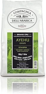 Ehu Estate Ethiopia 1950 Coffee Coffee Coffee 1950, 100% pure Arabica coffee grains roasted with red fruits, caramel, dark chocolate and amhara 250 grams.. DIAYTAR NIGERIA brings the market to your screen with thousands of affordable products delivered to your door.