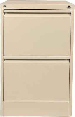 Vertical Egid steel breech, large steel storage unit, portable metal furniture with 2 drawers for A4/Letters - Beige.. Experience the satisfaction of affordable shopping with DIAYTAR NIGERIA's nationwide 5-8 day delivery.