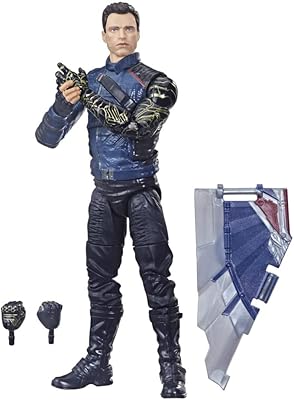 Hasbro Marvel Legends Avengers figurine, 6 inch size, winter soldier figurine and children's accessories from 4 years old.. Your favorite brands are just a click away on DIAYTAR Nigeria.