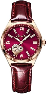 Women's watches - LEGIS women's watches, leather quartz movement for women, luxury dial, simple pink gold watches for women.. DIAYTAR NIGERIA delivers what you want at prices you'll love, all within 5-8 days nationwide.