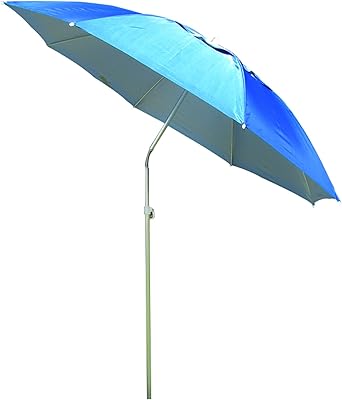 ZLQHDG Portable umbrella external 6.6 feet, 360 ° rotary, waterproof, sun protection, garden parasol, patio, used for the beach, the fishing area, the market, silver/blue/green.. Shop efficiently with DIAYTAR NIGERIA, offering thousands of products at unbeatable prices delivered promptly.