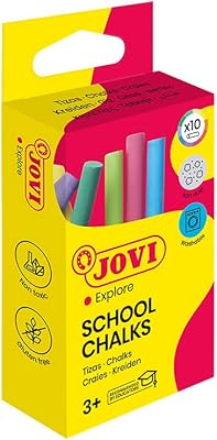 Jovi 152691 - Class colored chalk, matching colors - set of 10 units, 1020.. DIAYTAR NIGERIA: Bringing affordable shopping solutions with a diverse product catalog delivered nationwide.