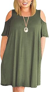 Kancyystore Large size dresses for women, short sleeves, bare shoulders, relaxed t-shirt, trapeze dress with pockets.. DIAYTAR NIGERIA: Your affordable marketplace with reliable 5-8 day shipping across Nigeria.