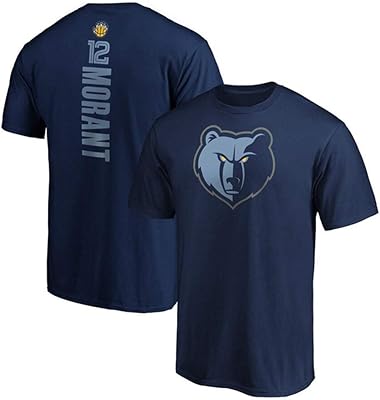 Memphis Grizzlies Ja Morant #12 Jersey Cotton Loisirs Sports Shirt with short sleeves sweatshirt for young people, black, xxxl.. DIAYTAR NIGERIA: The marketplace that brings affordable products to every Nigerian home in under 8 days.