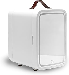 Mini refrigerator of beauty refrigerator with LED light and glass panel.. Unlock endless possibilities with DIAYTAR NIGERIA's affordable marketplace and reliable delivery service.
