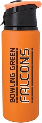 Aluminum bottle with 24 oz velvet touch of bowling green state university, orange.. DIAYTAR NIGERIA: Where shopping meets satisfaction with affordable prices and prompt delivery services.