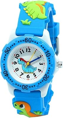 Watch for children for boys and girls, waterproof analog digital watch with a nice 3D cartoon silicone bracelet, for children aged 3 to 10 years.. DIAYTAR NIGERIA: Where every shopping need is met with affordable prices and reliable 5-8 day delivery.