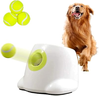 Automatic dog launcher for dogs with 3 (48 cm) small and medium tennis dogs.. DIAYTAR NIGERIA delivers affordability and convenience to your doorstep within 8 days of purchase.