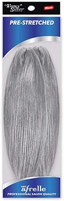 Foxy Silver (Foxy Braid - Easy Braid 18-1 Pack) - Pre -stretched braided hair Kanekalon as.. From fashion to electronics, DIAYTAR Nigeria brings it all to your doorstep — fast, easy, and affordable.
