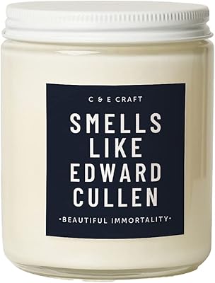 Scented candle This Craft Edward Cullen - Natural soy wax flavored with night musk - Intense and delicious perfume - 8 oz candle.. DIAYTAR NIGERIA connects you with thousands of products at competitive prices, delivered within a week.