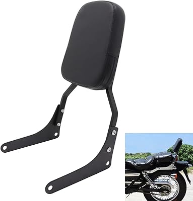 Motox Passenger Sissy Bar for Honda Rebel 250 cmx250 CA250 CMX250C, black.. Experience shopping freedom with DIAYTAR NIGERIA's vast selection and dependable nationwide shipping.