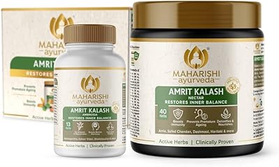 Amrit Kalash by Maharishi Ayurveda - 60 tablets and paste 600g.. DIAYTAR NIGERIA: Your partner in affordable online retail with reliable shipping across Nigeria.