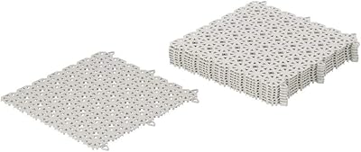 Rubik plastic floor tiles for interior and exterior for porch, front courtyard, backyard, courtyard, games room, bathroom, cover of 0.81 square meter, packet of 9.. DIAYTAR NIGERIA delivers more than products - we deliver affordable solutions within days.