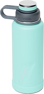 Double -walled stainless steel water bottle in Ecovacil stainless steel, isolated water bottle with infuser and silicone bottle saving, coffee cup - 32 Oz (Aqua Breeze).. Your digital shopping destination, DIAYTAR NIGERIA combines variety with affordability and quick delivery.