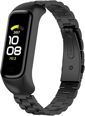 Samsung Galaxy Fit 2 skido watch bracelet, Samsung Galaxy Fit 2 R220 intelligent bracelet in intelligable steel metal bracelet 2 R220.. DIAYTAR NIGERIA transforms dreams into deliveries with our affordable prices and 5-8 day shipping.
