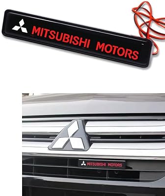 SIKARO LED car sacking light before SIKARO car emblem, high quality light accessories, LED car logo emblem compatible with Mitsubishi.. DIAYTAR NIGERIA: Making online shopping accessible with affordable prices and nationwide delivery service.