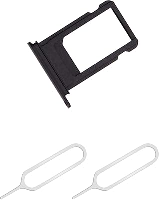 The Tech Doctor For Unique SIM Card of replacement for iPhone 7 with open SIM spindle ejection tool (iPhone 7, Black).. Experience the future of online shopping with DIAYTAR NIGERIA's extensive product range and competitive pricing.