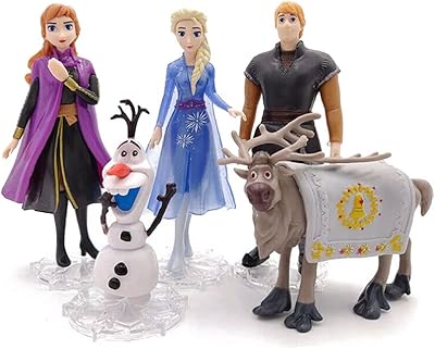 Set of 5 pieces together the queen of snow elsa anna princess.. DIAYTAR NIGERIA combines affordability, variety, and convenience with nationwide delivery services.