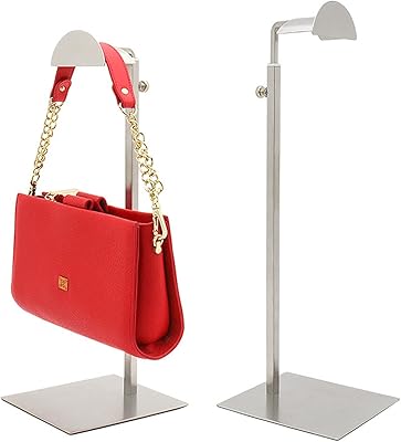 Tomface adjustable handbag of 2 -room metal, hanging bag support for retail store, table windows, display accessories, home storage organizer.. Your complete shopping companion, DIAYTAR NIGERIA offers extensive selection delivered within the week.