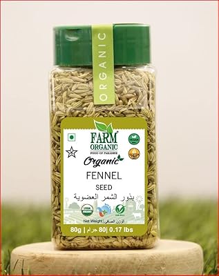 Organic farm | Organic fennel seeds | 80g | gluten -free.. Shop without compromise at DIAYTAR NIGERIA, where quality, affordability, and quick delivery coexist.