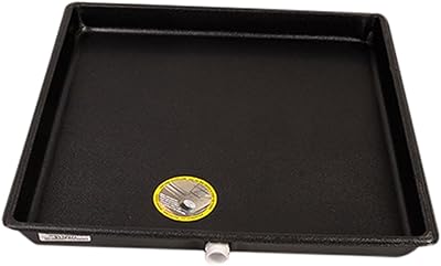 Secondary plastic drainage basin, 24 "x 24", black (6-2424l).. DIAYTAR NIGERIA: Making online shopping accessible with affordable prices and nationwide delivery service.