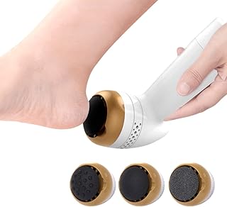 Popik electric feet vacuum cleaner with 3 haughty portable heads, portable feet, massage function, fradditol massage, dissolving calls for dry, dead and cracked skin.. DIAYTAR NIGERIA: Your affordable shopping destination with thousands of products delivered in days.